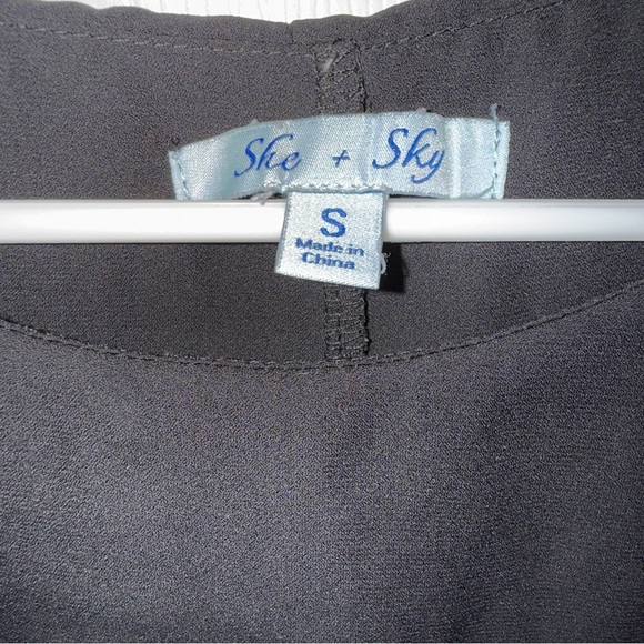 Elegant Black Women's Top - Picture 4 of 5